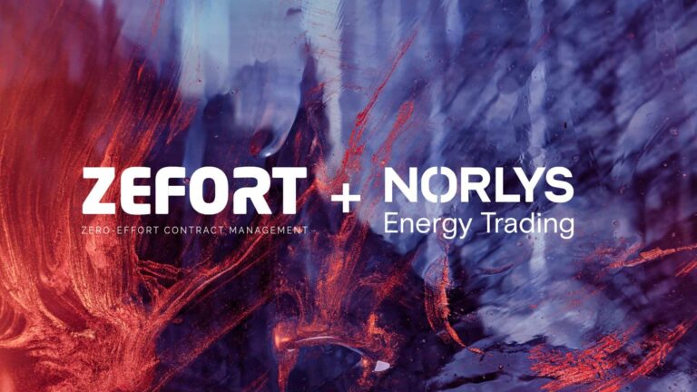 Zefort partners with commodity trader Norlys Energy Trading to develop its contract management solution