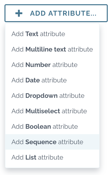 zefort add sequence attribute