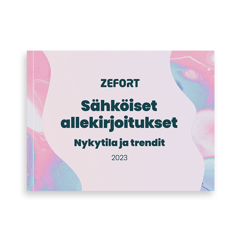 Sähköiset allekirjoitukset kansi