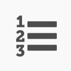 zefort forms numbered list