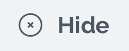 zefort preview toolbar - hide