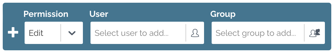 zefort - grant permission to users or groups